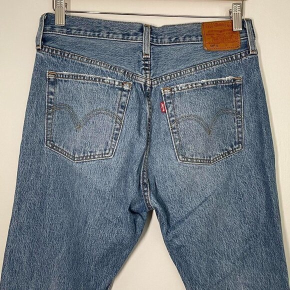 LEVI’S 501 Skinny Distressed Jean - Picture 6 of 8